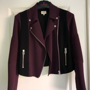 Aritzia Wilfred Montesson Jacket in Plum/Black